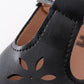 Black vintage appleseed mary jane shoes