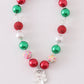 Christmas angel bubble necklace