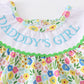 [MISSPELL DADDDY] Floral print daddy's girl embroidery dress