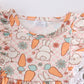 bunny carrot print girl set