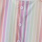 Multicolored stripe women dress