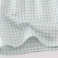 Green gingham boy set