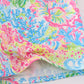 Pink tropical boy swim trunk