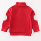 Maroon Alabama french knot boy pullover