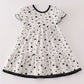 White halloween tiered dress