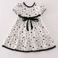 White halloween tiered dress