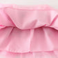 Pink gingerbread sequin tutu skirt