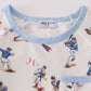 Baseball print boy pajamas set