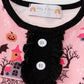 Pink halloween girl pajamas set