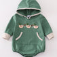 Forest duck french knot hoodie bubble