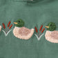 Forest duck french knot hoodie bubble