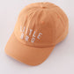 Brown bro embroidery baseball cap