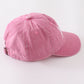 Pink sister embroidery baseball cap