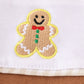 Brown gingerbread embroidery boy set