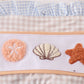 Khaki shells starfish french knot 2pc girl swimsuit