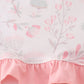 Pink Blush Meadow smocked girl set