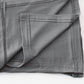 Charcoal baby bamboo swaddle blanket