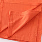 Orange baby bamboo swaddle blanket