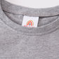 Gray blank basic t-shirt Adult Kids and baby bubble