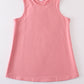 Mauve blank basic kids teens adult tank top