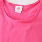 Hot pink blank basic kids teens adult tank top