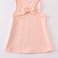 Peach blank basic kids teens adult tank top