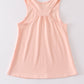 Peach blank basic kids teens adult tank top