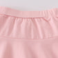 Pink basic skort