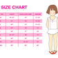 Premium White pocket girl pajamas set