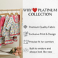 Platinum balcony print baby jumpsuit