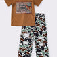 Camouflage hunting boy set