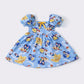 Blue princess character dress