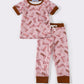 Pink boots pajama set