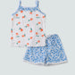 Blue peach girl set