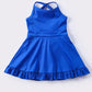 Blue girl tennis dress