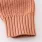 Caramel pocket cardigan sweater