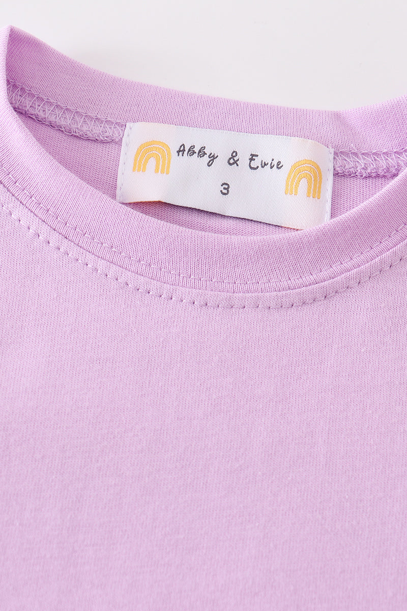 Premium Lilac basic T-shirt