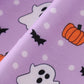 Premium Purple halloween print dress