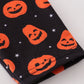 Premium Orange halloween pumpkin button down shirt