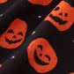 Premium Orange halloween pumpkin button down shirt