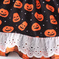 Premium Orange halloween pumpkin girl set