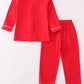 Premium Red boy pajama set