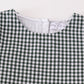 Premium Green gingham girl ruffle set