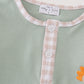 Premium Green turkey embroidery boy top