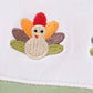 Premium Green turkey embroidery boy top