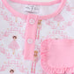 Premium Pink nutcracker girl pajama set