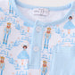 Premium Blue nutcracker boy pajama set