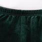 Premium Forest velvet bell pants