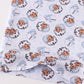 Premium blue christmas santa claus print men pajama pants