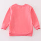 Premium pink valentine XOXO girl sweatshirt